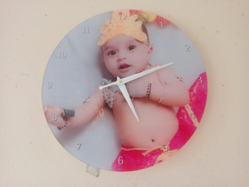 Customised Premium OMGs Acrylic Wall Clock photo review