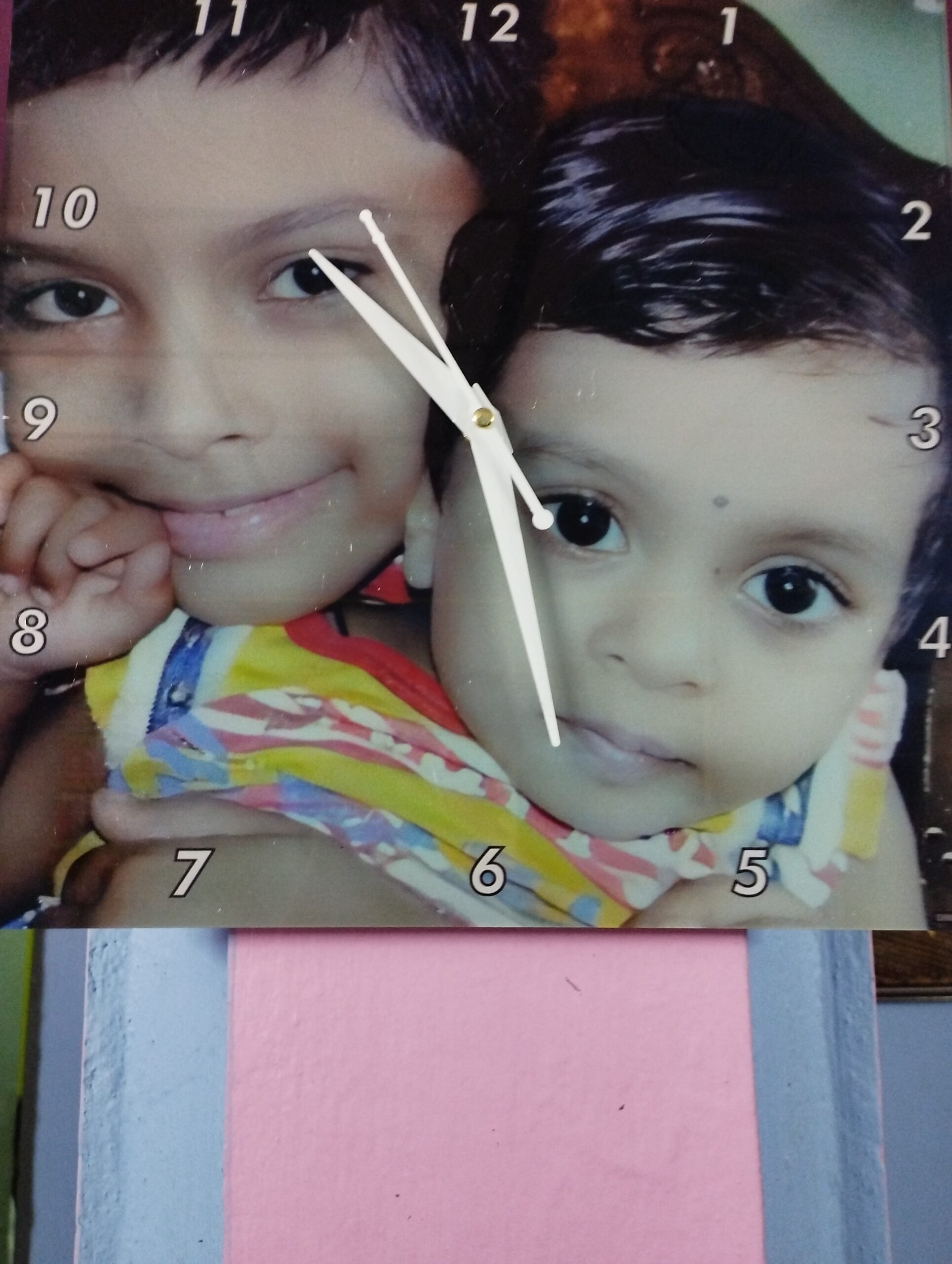 Customised Premium OMGs Acrylic Wall Clock photo review