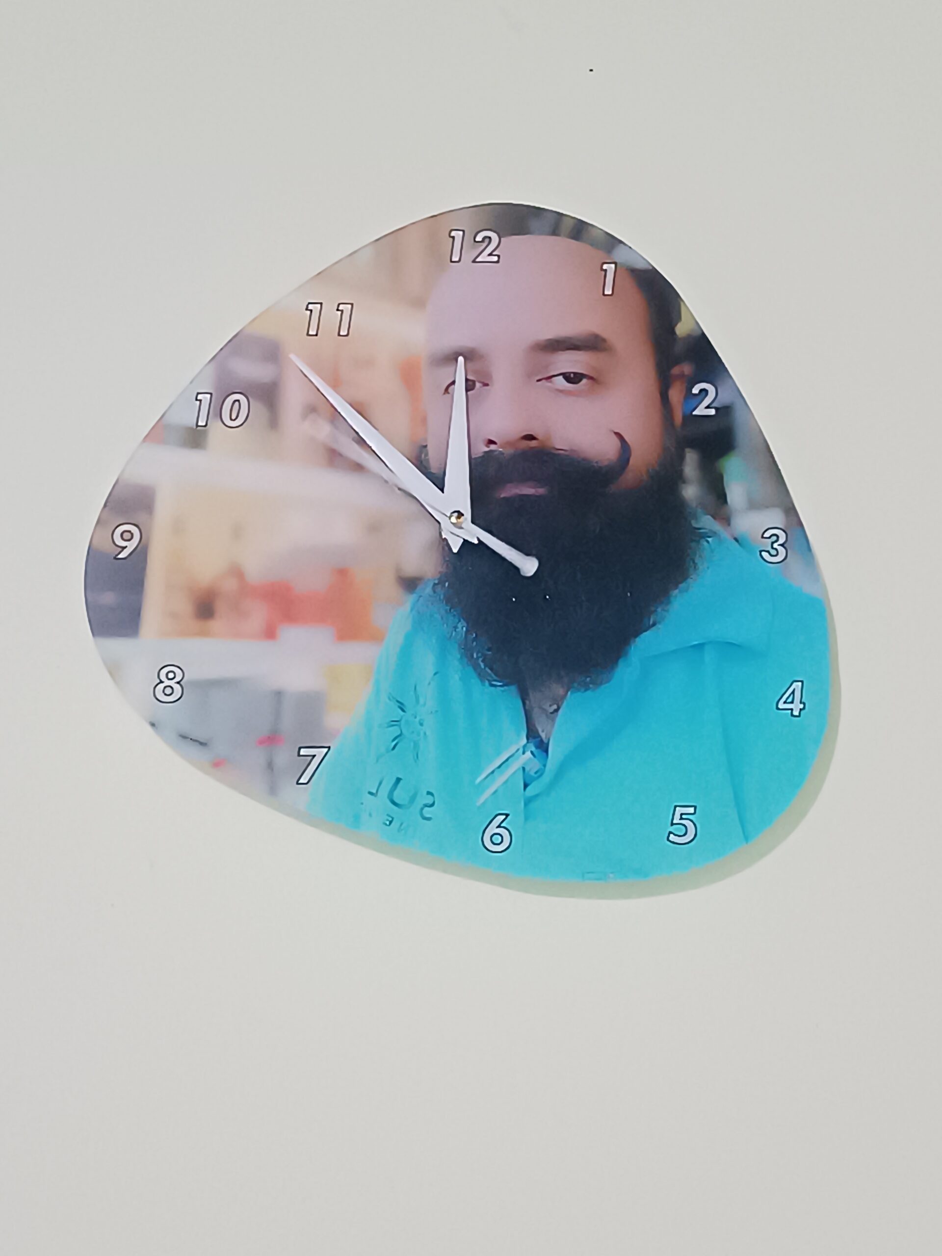 Customised Premium OMGs Acrylic Wall Clock photo review