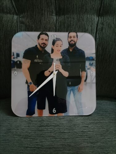 Customised Premium OMGs Acrylic Wall Clock photo review