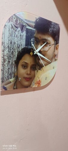 Customised Premium OMGs Acrylic Wall Clock photo review