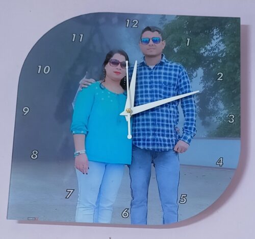 Customised Premium OMGs Acrylic Wall Clock photo review