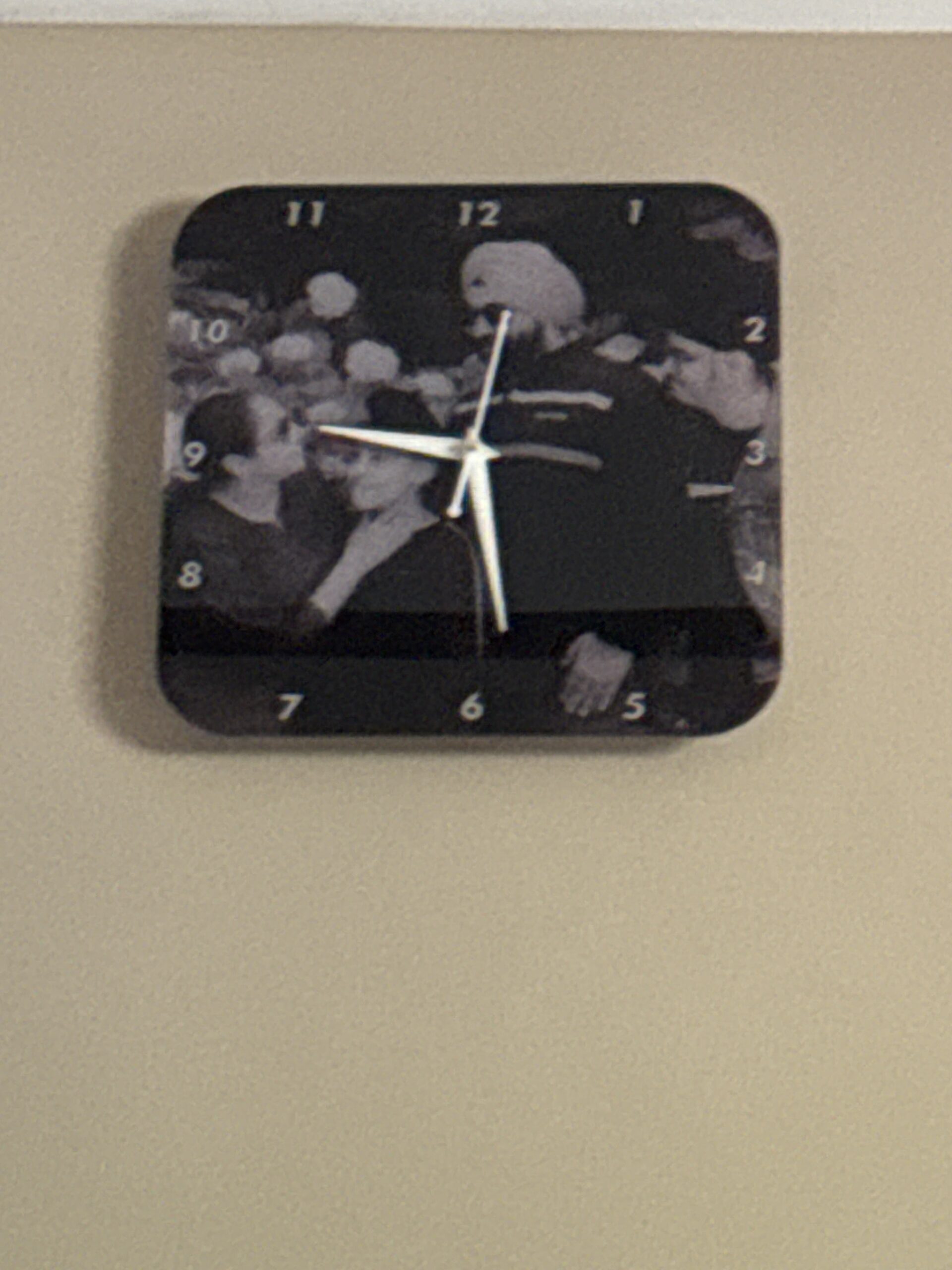 Customised Premium OMGs Acrylic Wall Clock photo review