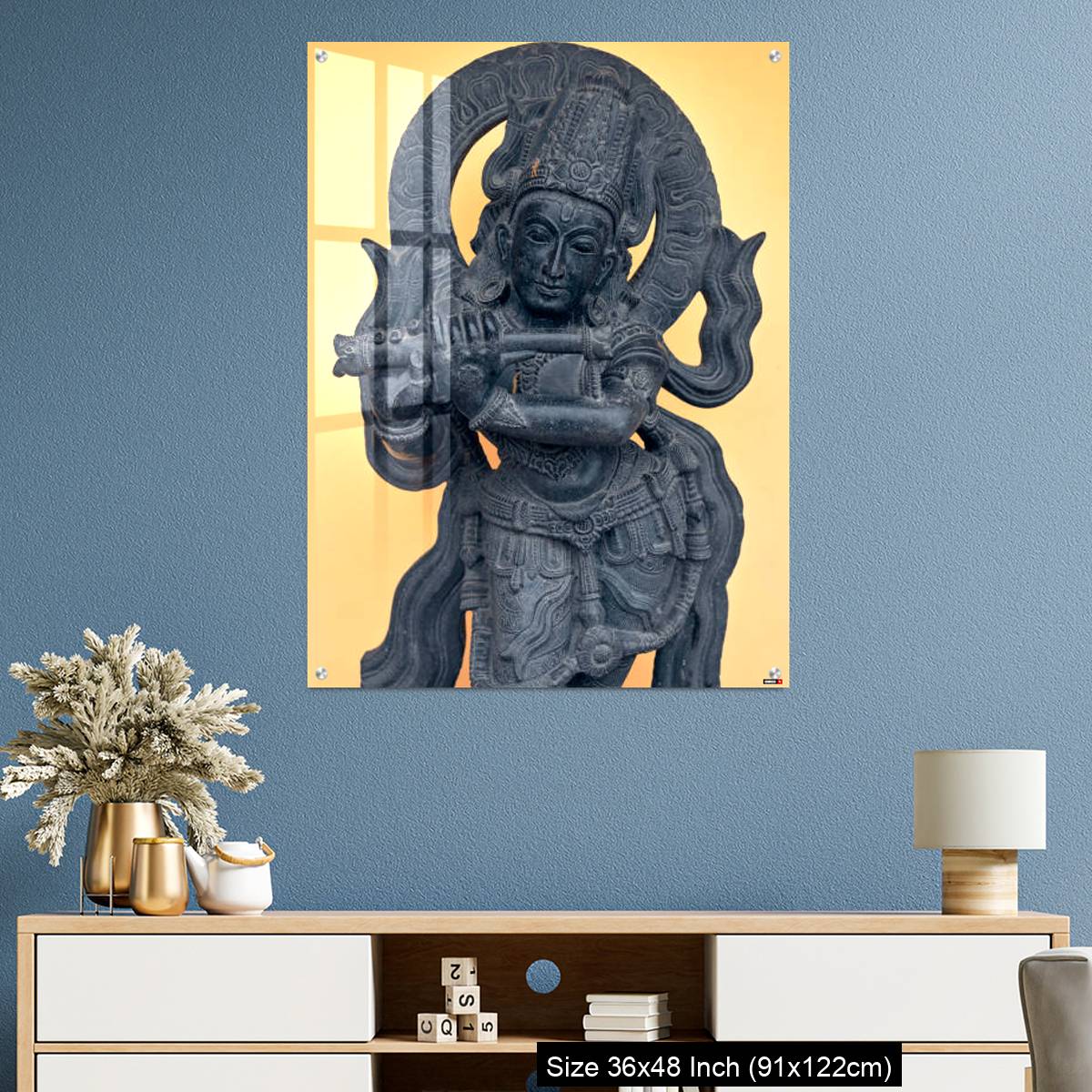 OMGs Acrylic Wall Decor – Sandstone made sculptures for sale at Puri, Odisha - Image 3