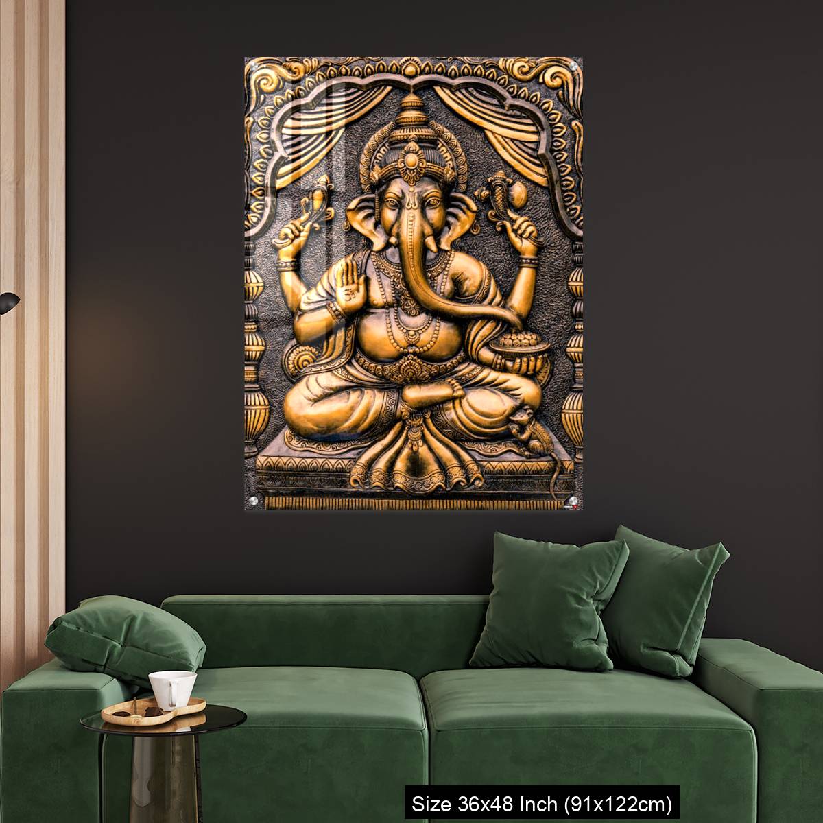 OMGs Acrylic Wall Decor – Hindu God Ganesha Lord of Success. - Image 4
