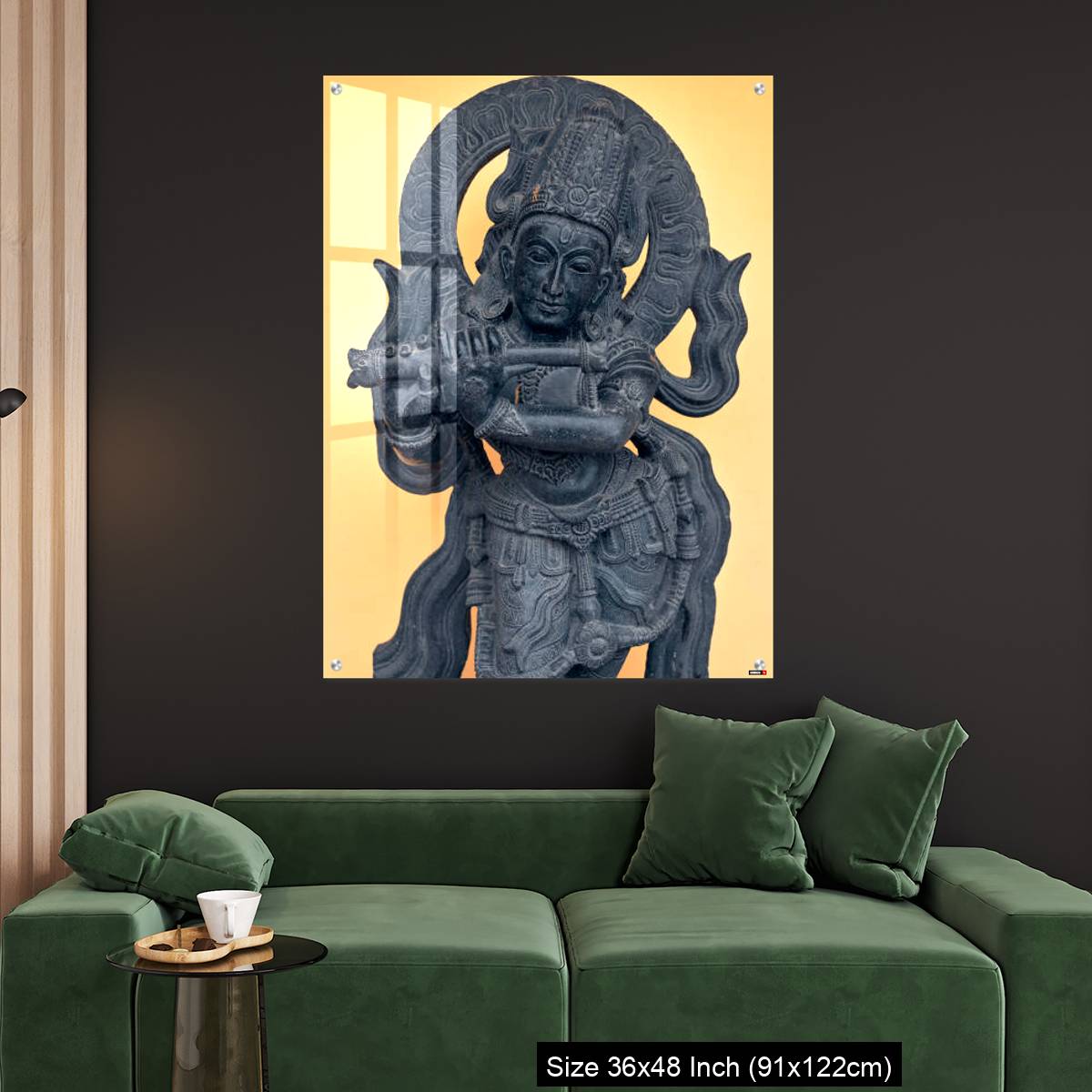 OMGs Acrylic Wall Decor – Sandstone made sculptures for sale at Puri, Odisha - Image 4