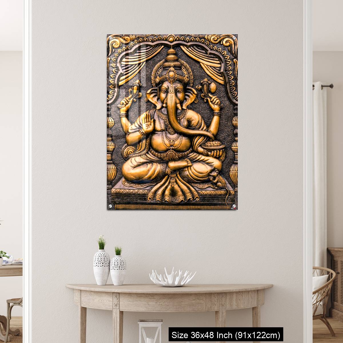 OMGs Acrylic Wall Decor – Hindu God Ganesha Lord of Success. - Image 5