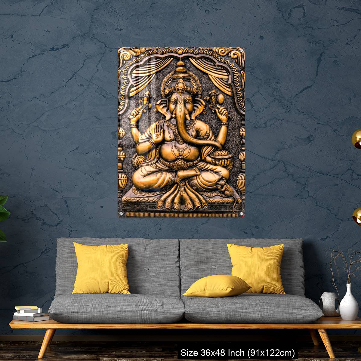 OMGs Acrylic Wall Decor – Hindu God Ganesha Lord of Success. - Image 7