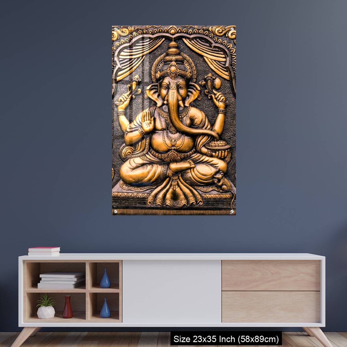 OMGs Acrylic Wall Decor – Hindu God Ganesha Lord of Success. - Image 8
