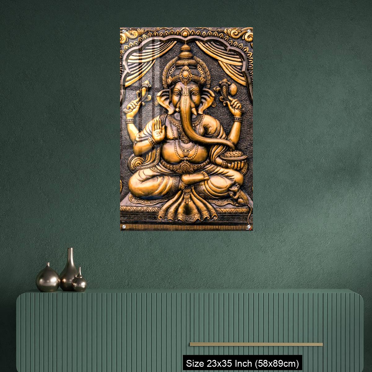 OMGs Acrylic Wall Decor – Hindu God Ganesha Lord of Success. - Image 9
