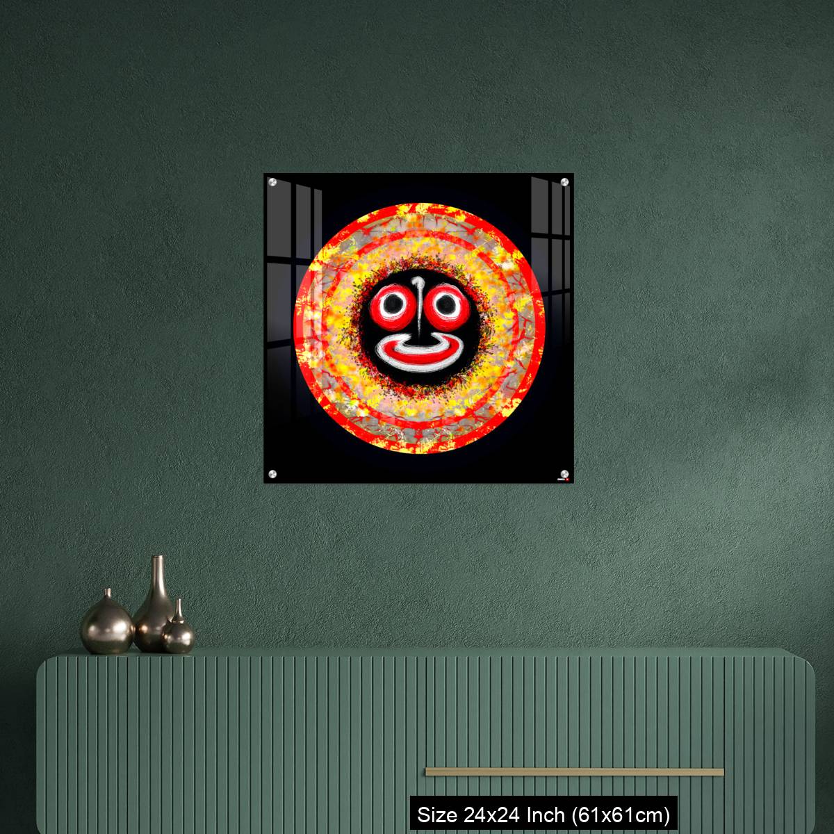 OMGs Acrylic Wall Decor – Image of Lord of the Universe - Hindu God Sri Jagannath - Image 9