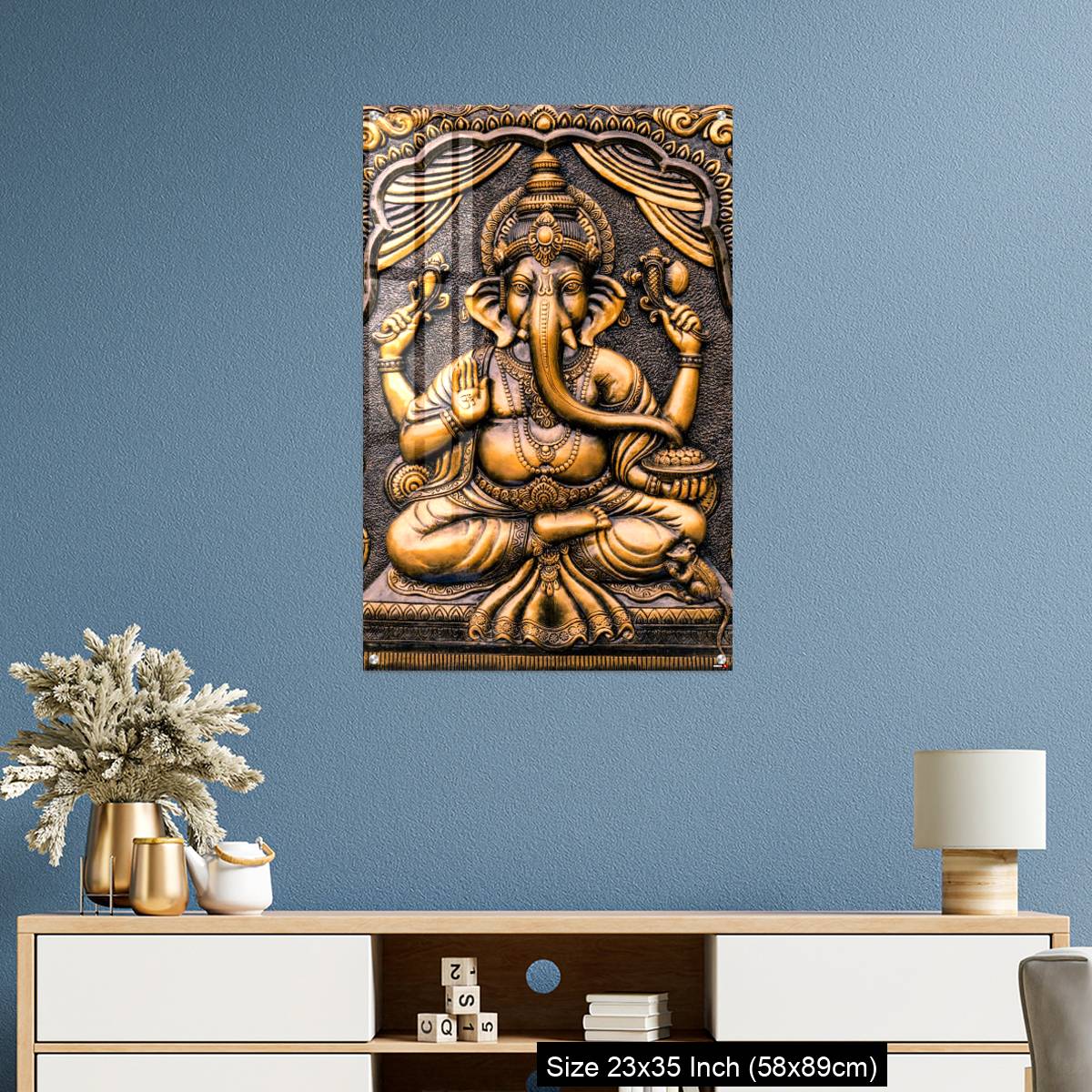 OMGs Acrylic Wall Decor – Hindu God Ganesha Lord of Success. - Image 10