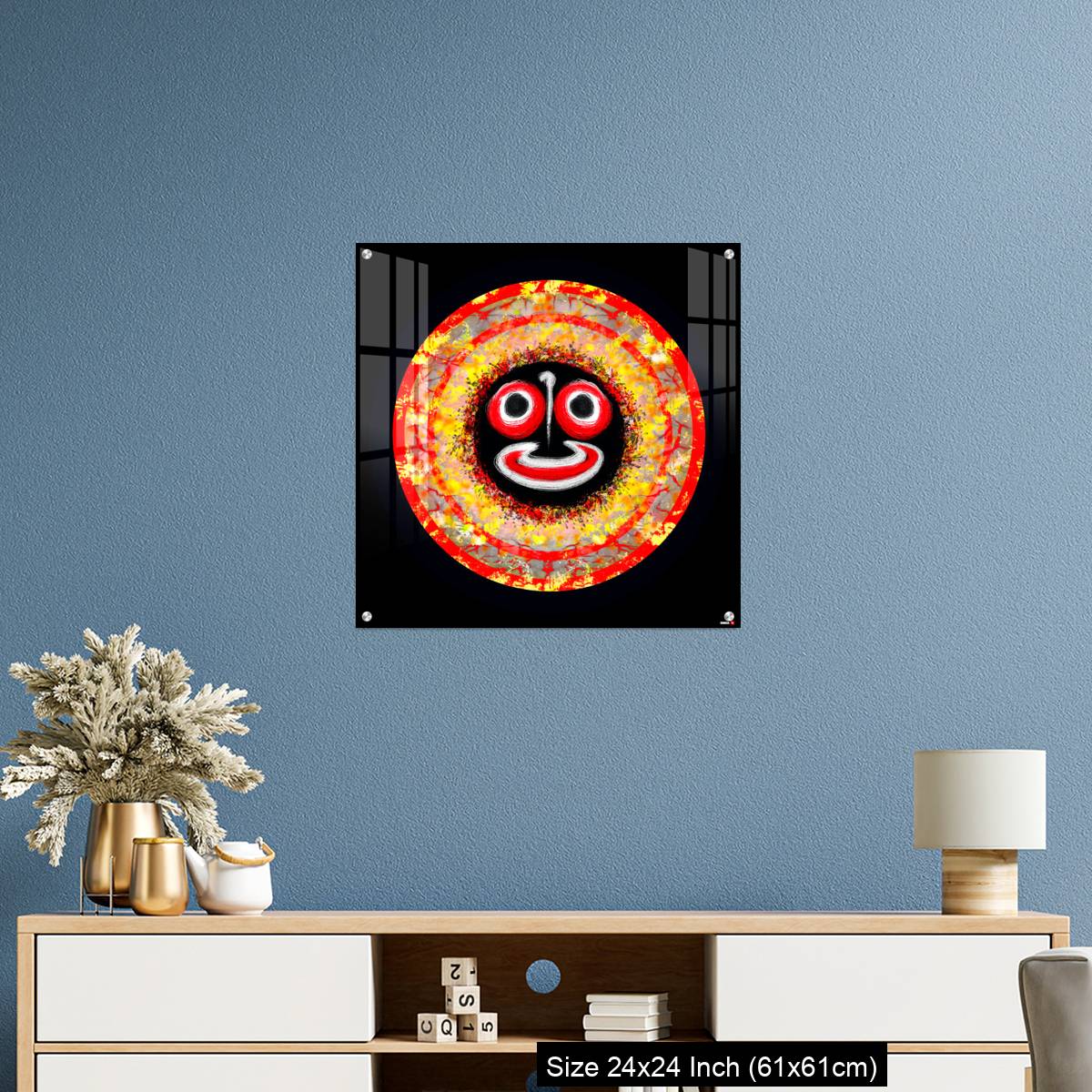 OMGs Acrylic Wall Decor – Image of Lord of the Universe - Hindu God Sri Jagannath - Image 10