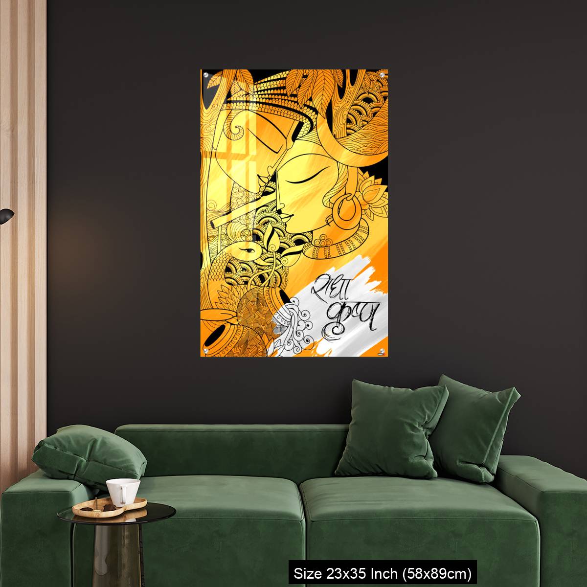 OMGs Acrylic Wall Decor – Radha and Lord Krishna on Janmashtami - Image 11
