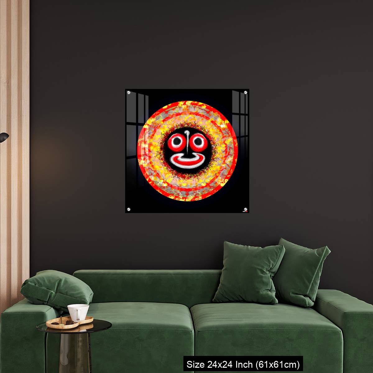 OMGs Acrylic Wall Decor – Image of Lord of the Universe - Hindu God Sri Jagannath - Image 11