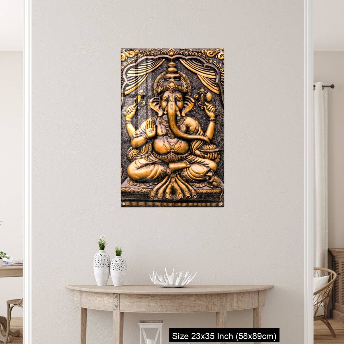 OMGs Acrylic Wall Decor – Hindu God Ganesha Lord of Success. - Image 12