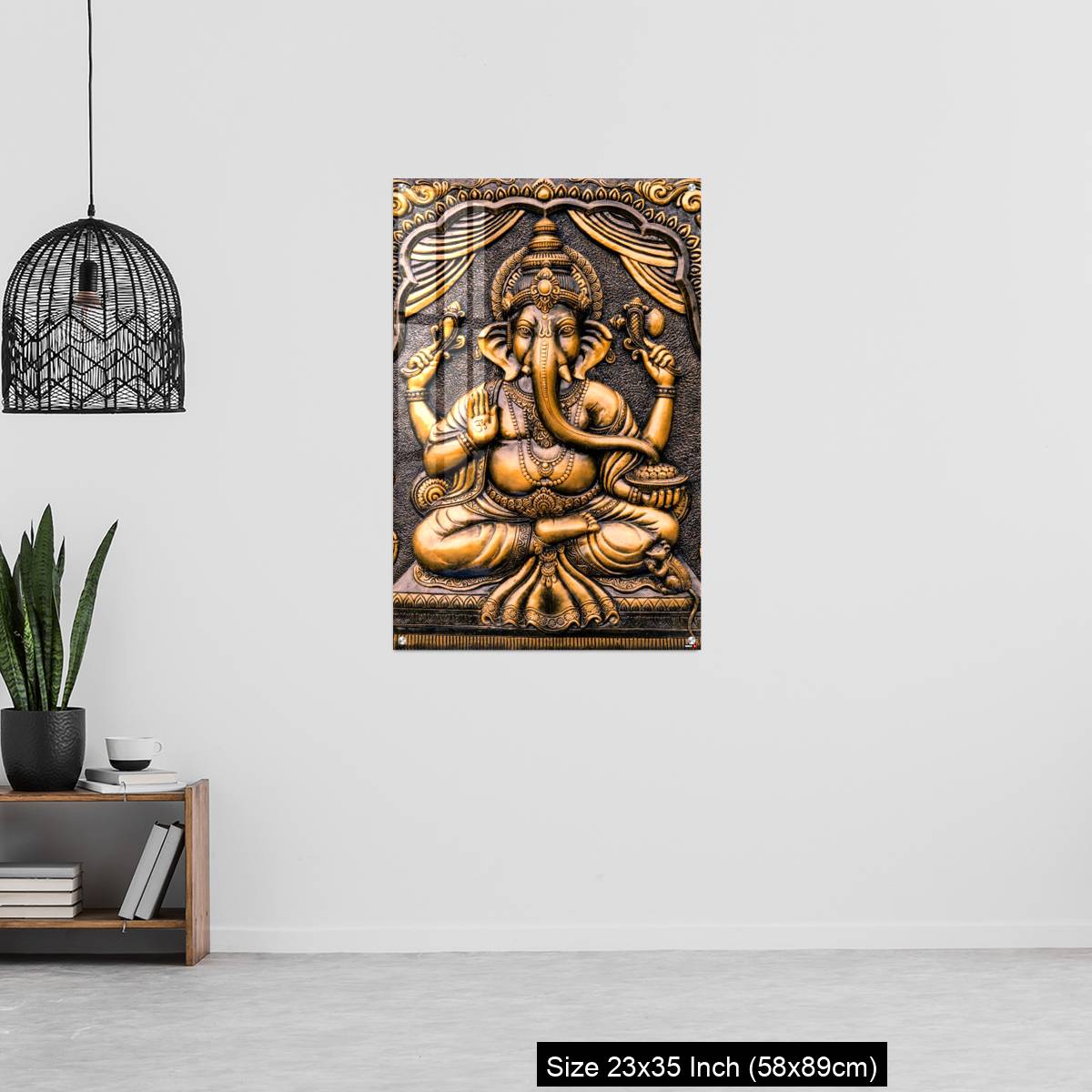 OMGs Acrylic Wall Decor – Hindu God Ganesha Lord of Success. - Image 13