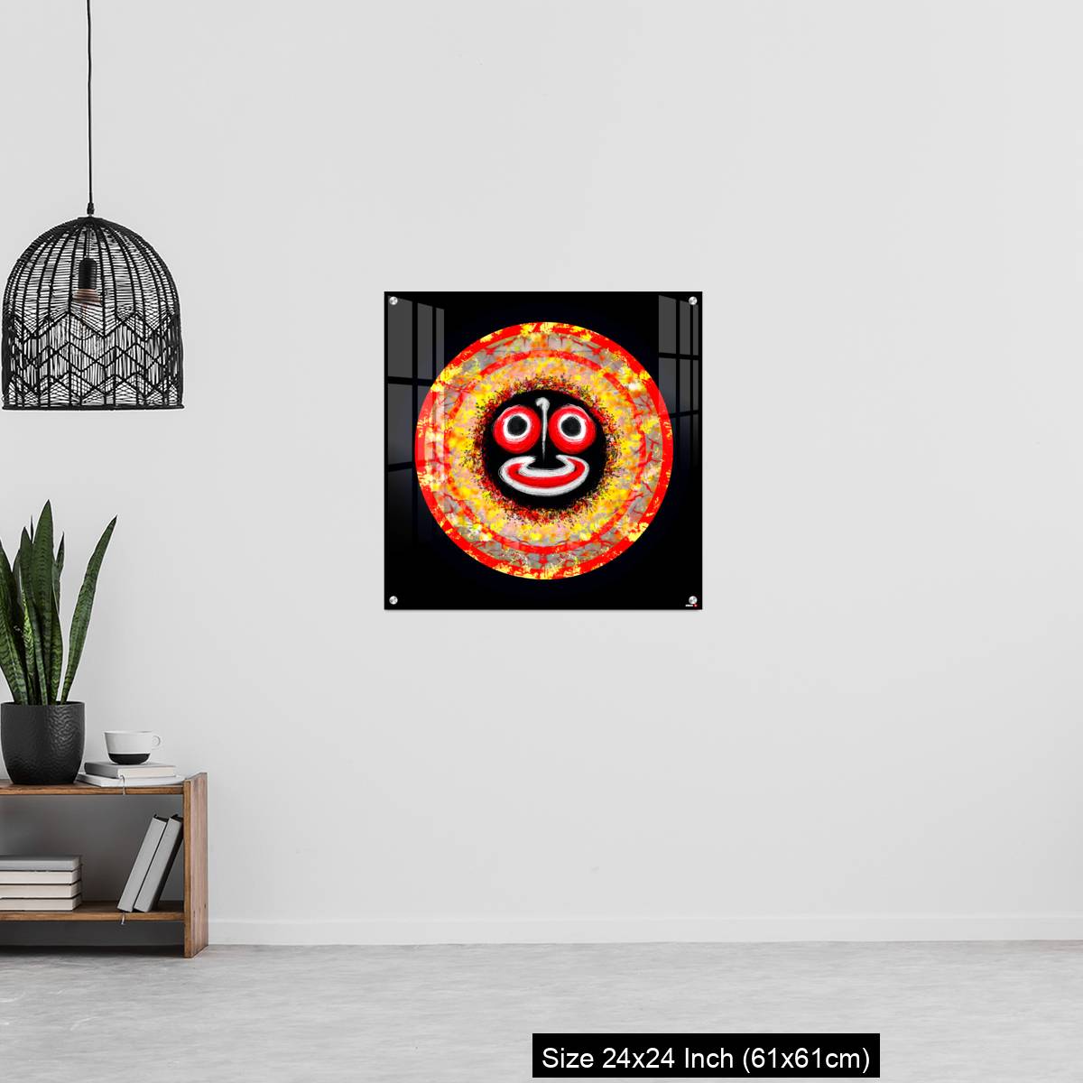 OMGs Acrylic Wall Decor – Image of Lord of the Universe - Hindu God Sri Jagannath - Image 13