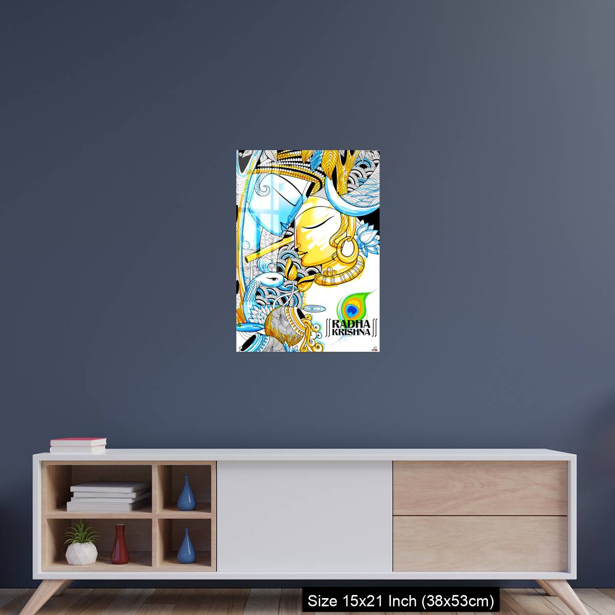 OMGs Acrylic Wall Decor – Radha and Lord Krishna on Janmashtami - Image 15