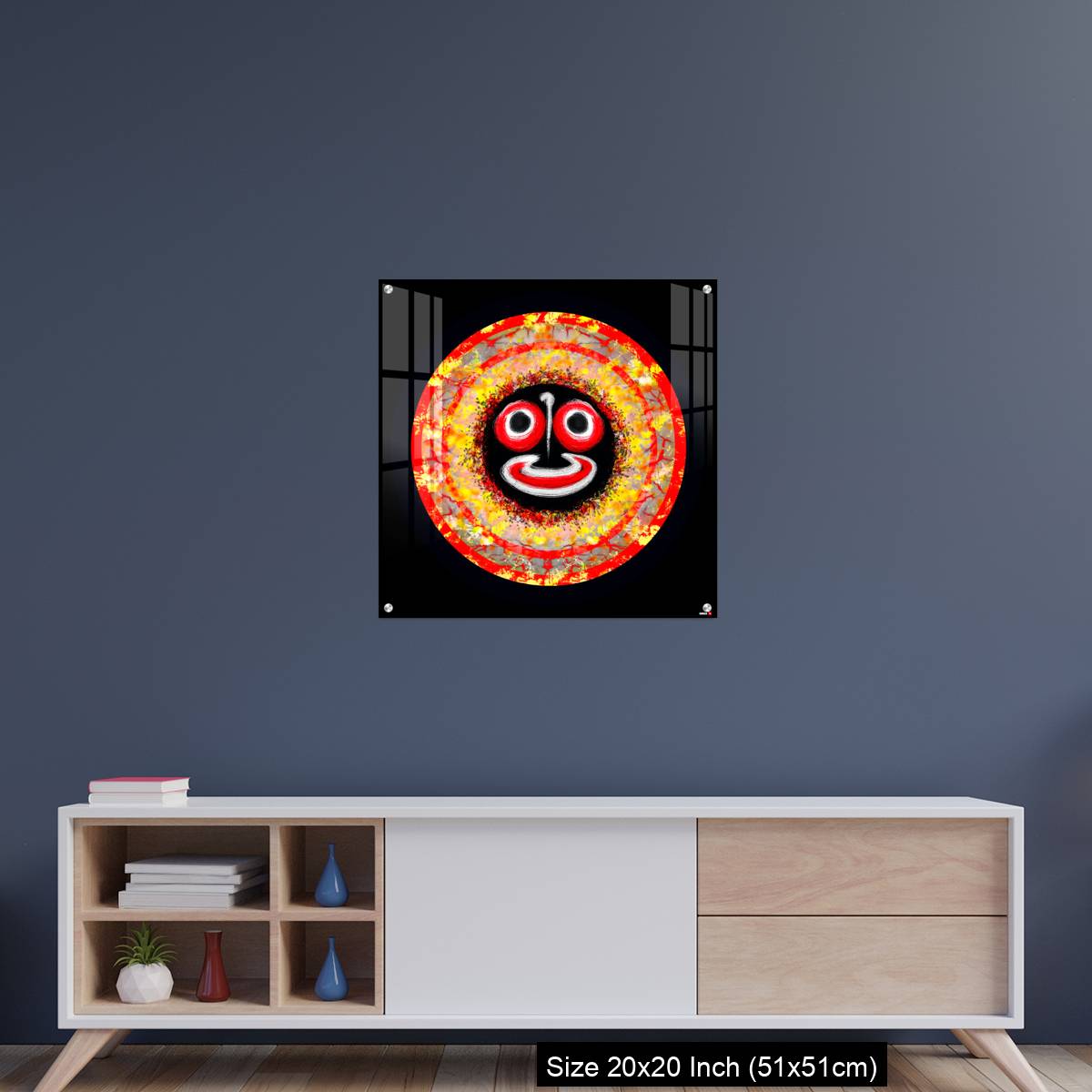 OMGs Acrylic Wall Decor – Image of Lord of the Universe - Hindu God Sri Jagannath - Image 15