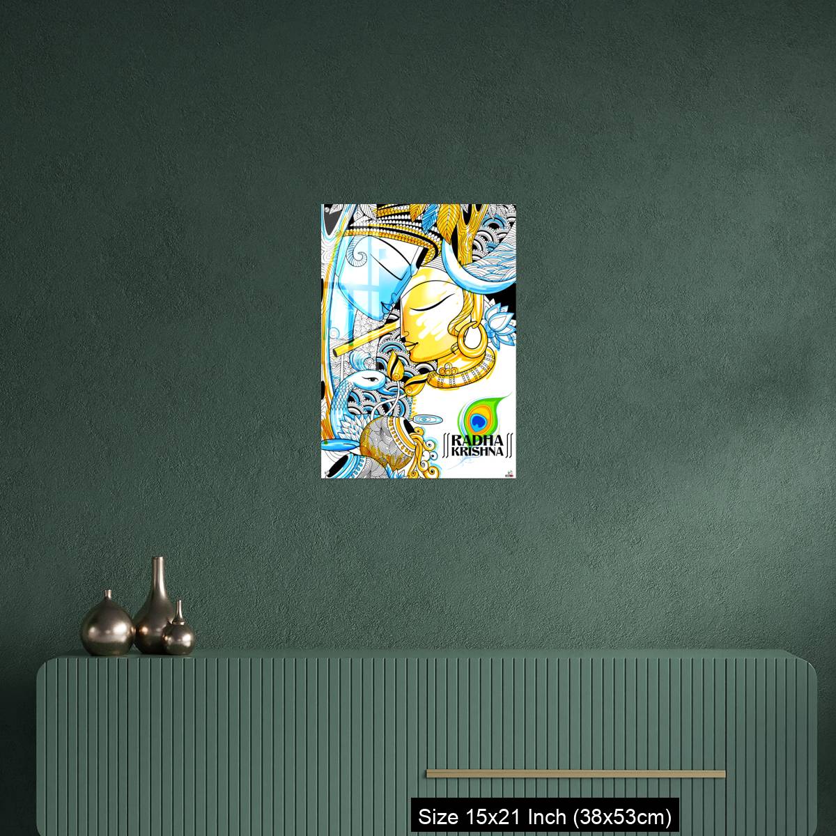 OMGs Acrylic Wall Decor – Radha and Lord Krishna on Janmashtami - Image 16