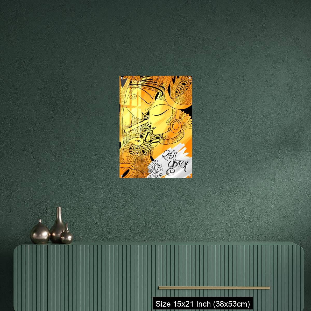 OMGs Acrylic Wall Decor – Radha and Lord Krishna on Janmashtami - Image 16