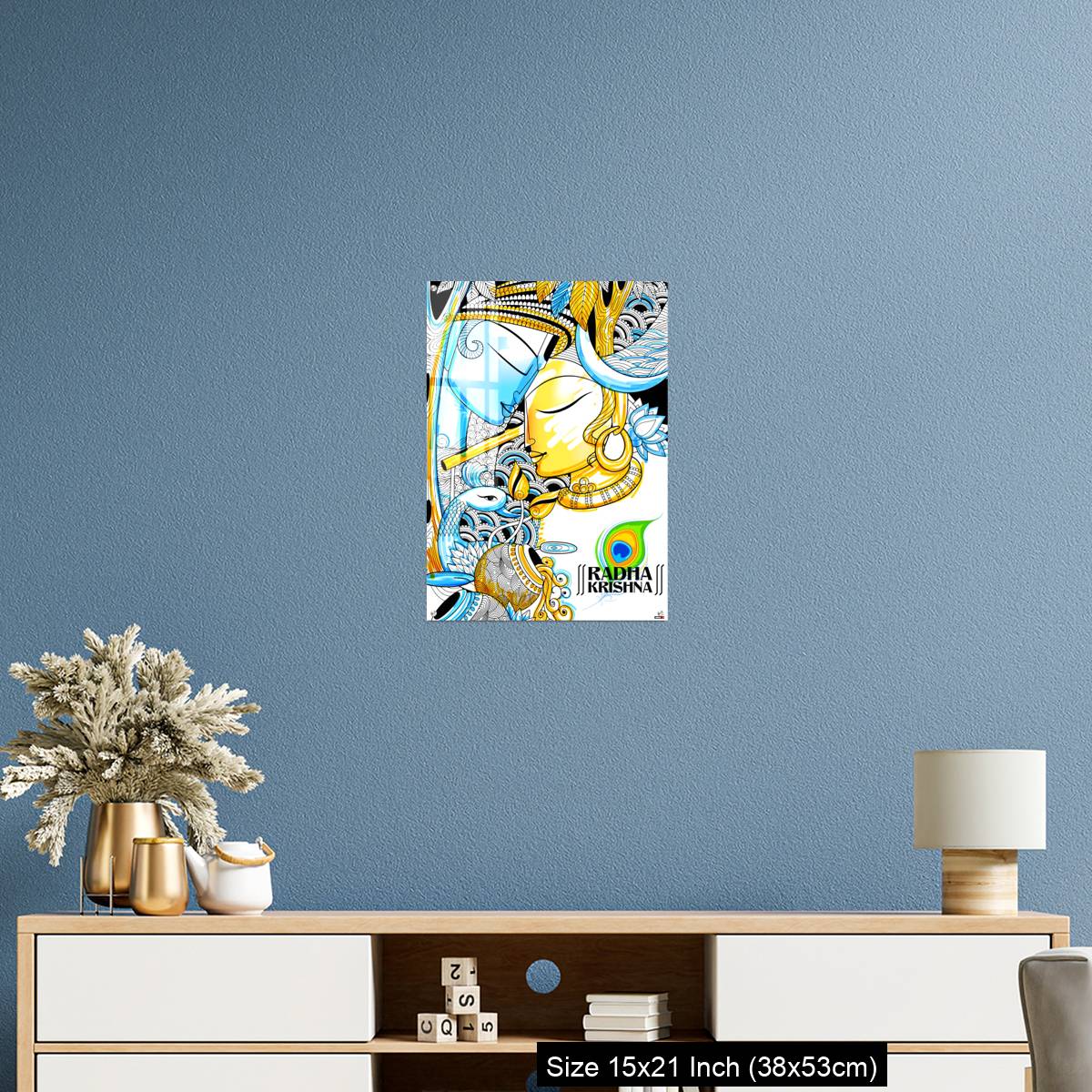 OMGs Acrylic Wall Decor – Radha and Lord Krishna on Janmashtami - Image 17