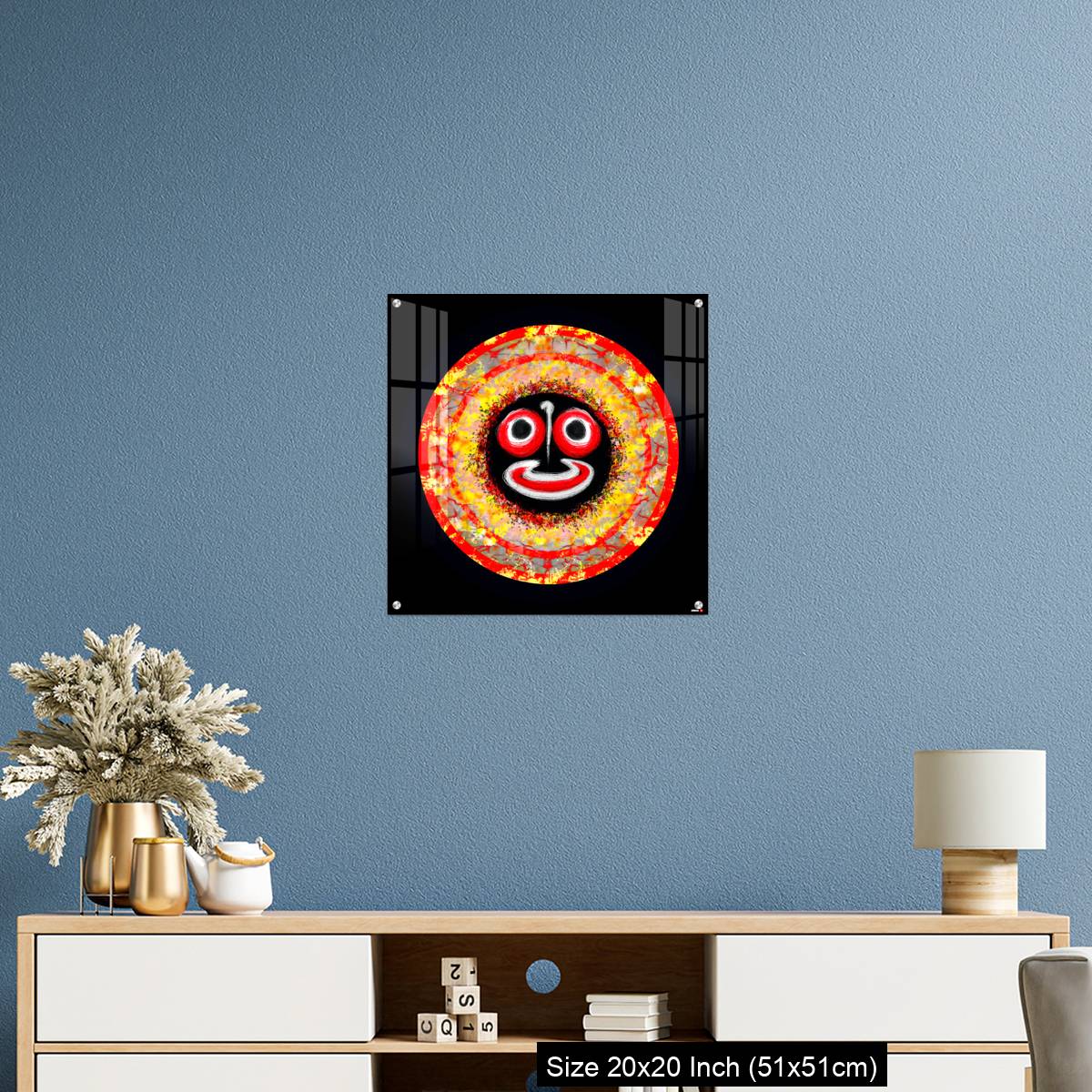 OMGs Acrylic Wall Decor – Image of Lord of the Universe - Hindu God Sri Jagannath - Image 17