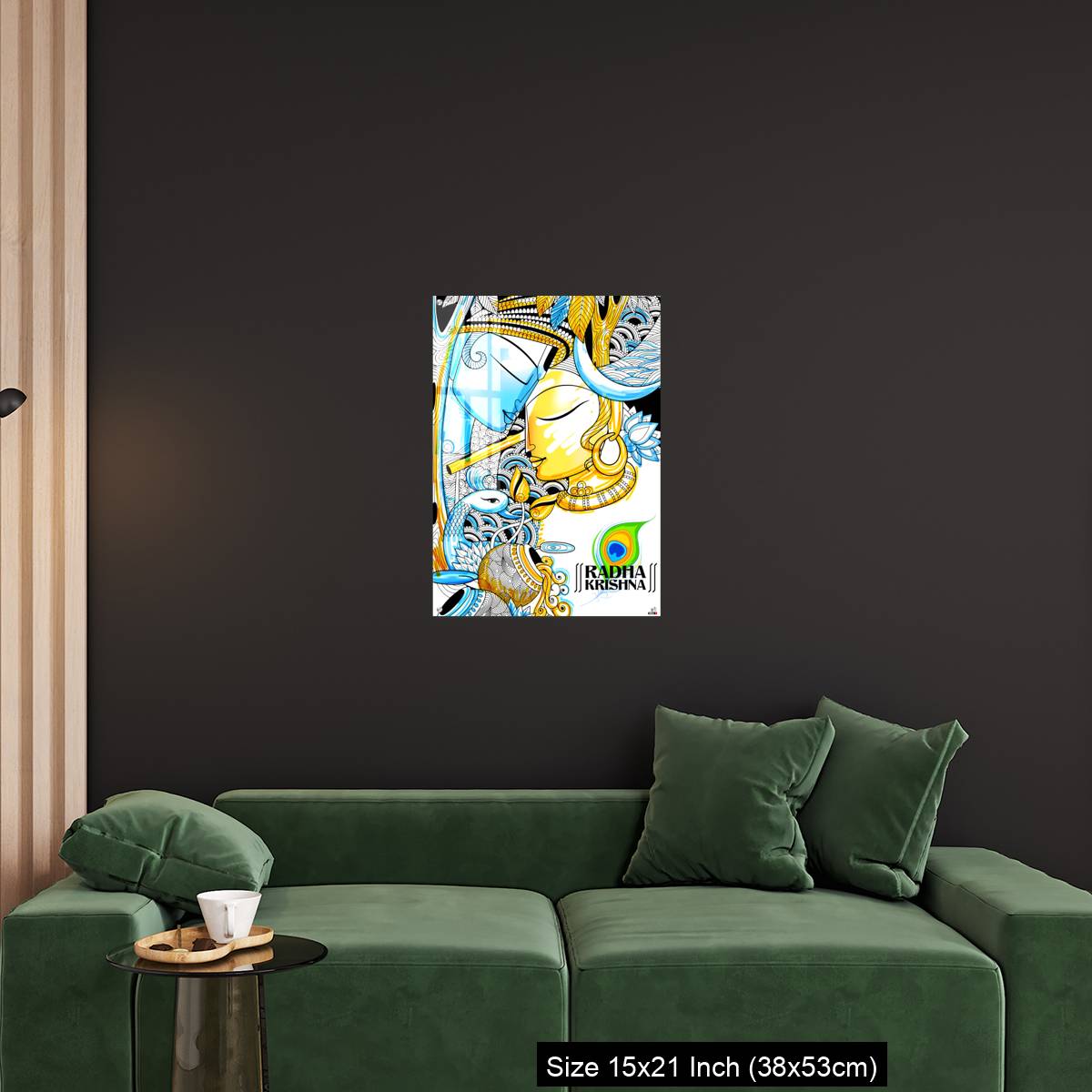 OMGs Acrylic Wall Decor – Radha and Lord Krishna on Janmashtami - Image 18