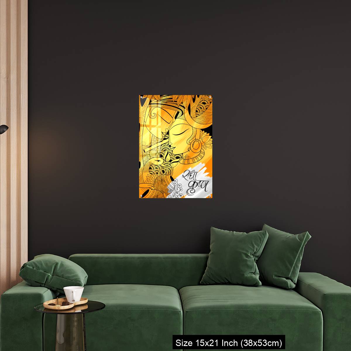 OMGs Acrylic Wall Decor – Radha and Lord Krishna on Janmashtami - Image 18