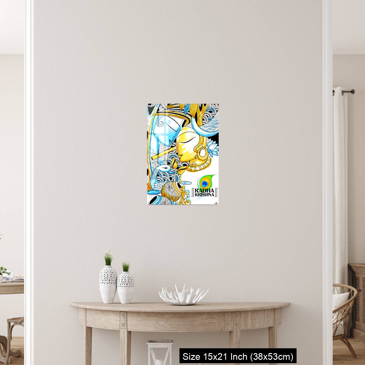 OMGs Acrylic Wall Decor – Radha and Lord Krishna on Janmashtami - Image 19