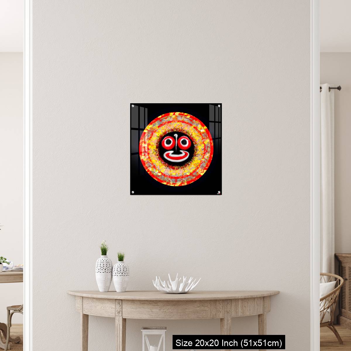 OMGs Acrylic Wall Decor – Image of Lord of the Universe - Hindu God Sri Jagannath - Image 19