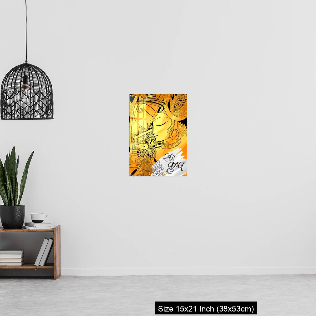 OMGs Acrylic Wall Decor – Radha and Lord Krishna on Janmashtami - Image 20