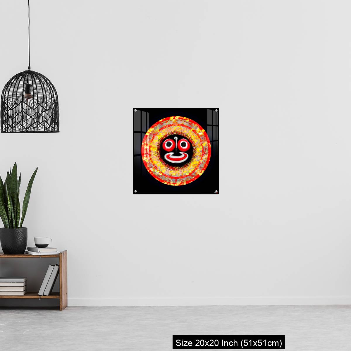 OMGs Acrylic Wall Decor – Image of Lord of the Universe - Hindu God Sri Jagannath - Image 20