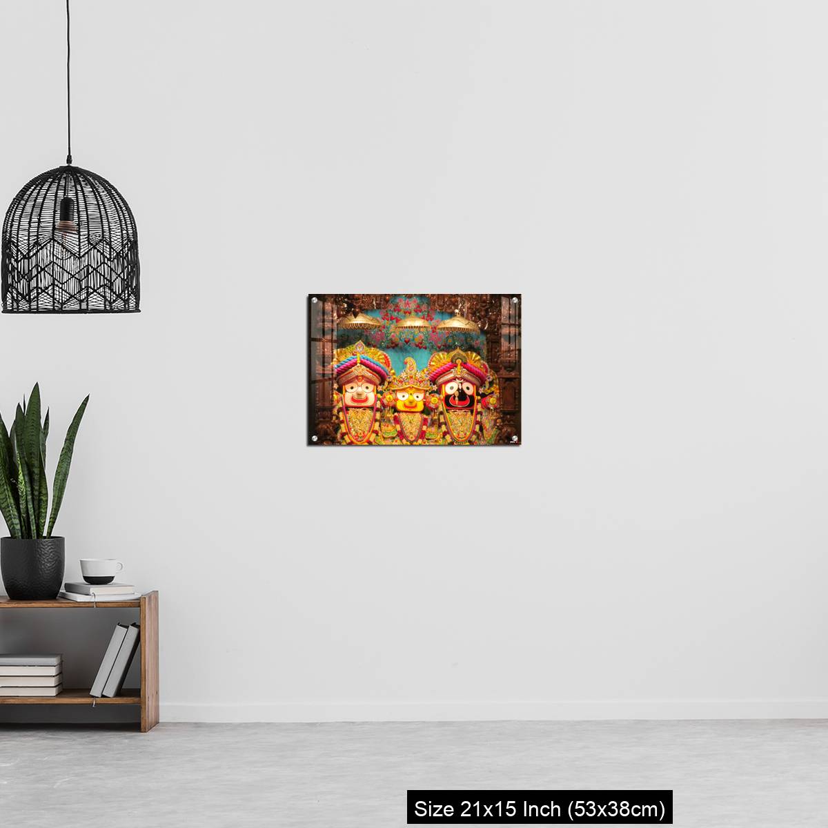 OMGs Acrylic Wall Decor – Lord Jagannath Baldev and Subadhra IDOLS at ISKCON Pune,  Maharashtra, India - Image 20