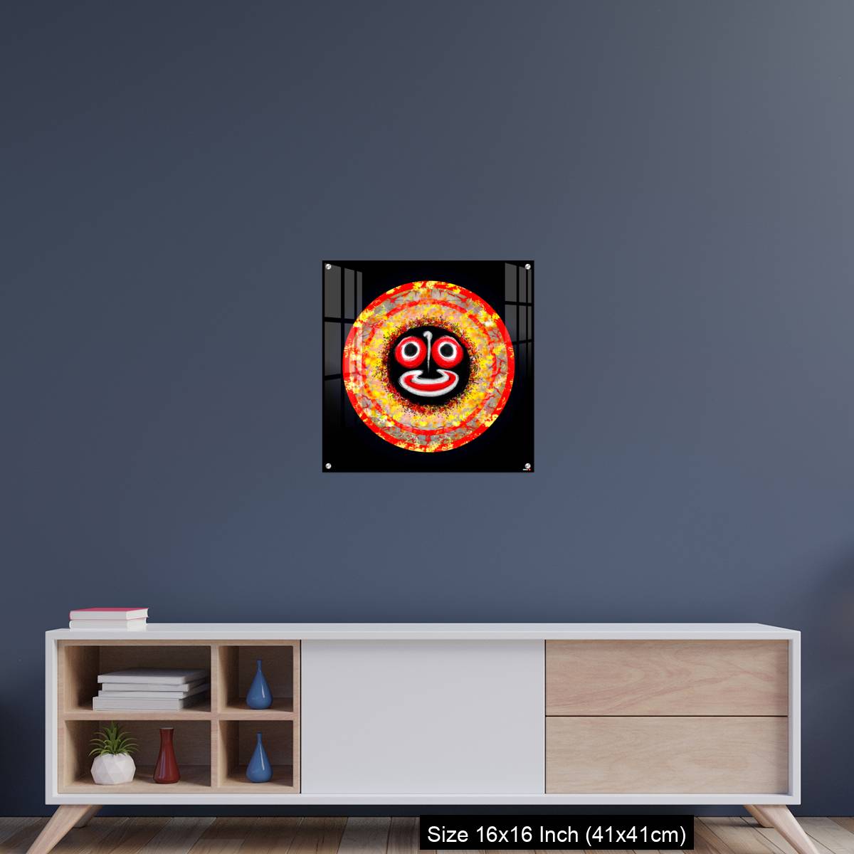 OMGs Acrylic Wall Decor – Image of Lord of the Universe - Hindu God Sri Jagannath - Image 22