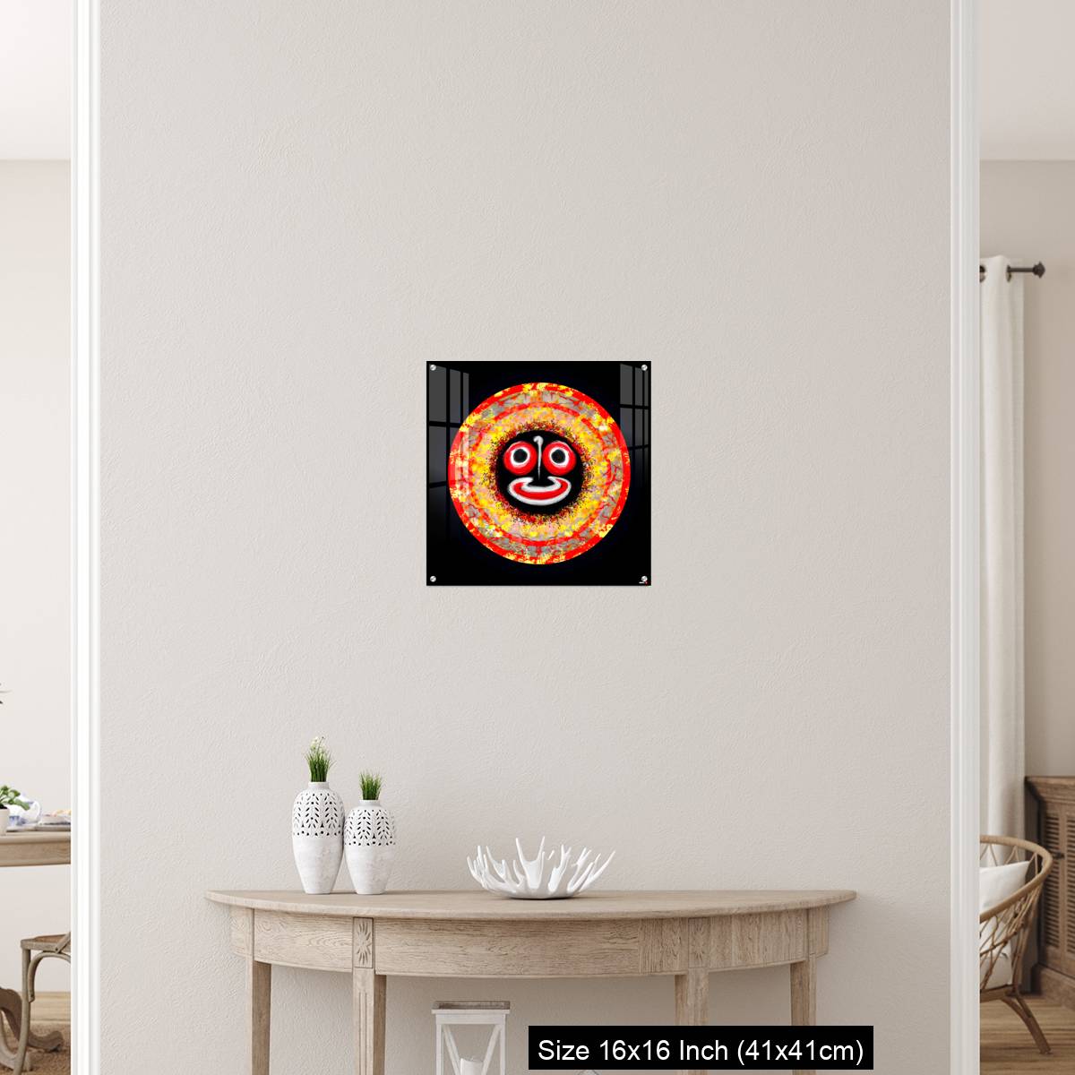 OMGs Acrylic Wall Decor – Image of Lord of the Universe - Hindu God Sri Jagannath - Image 26