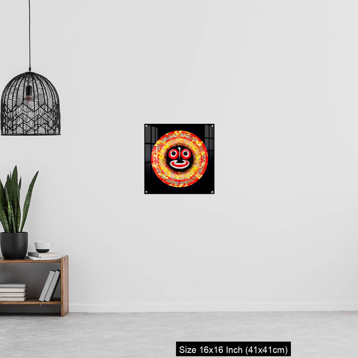 OMGs Acrylic Wall Decor – Image of Lord of the Universe - Hindu God Sri Jagannath - Image 27