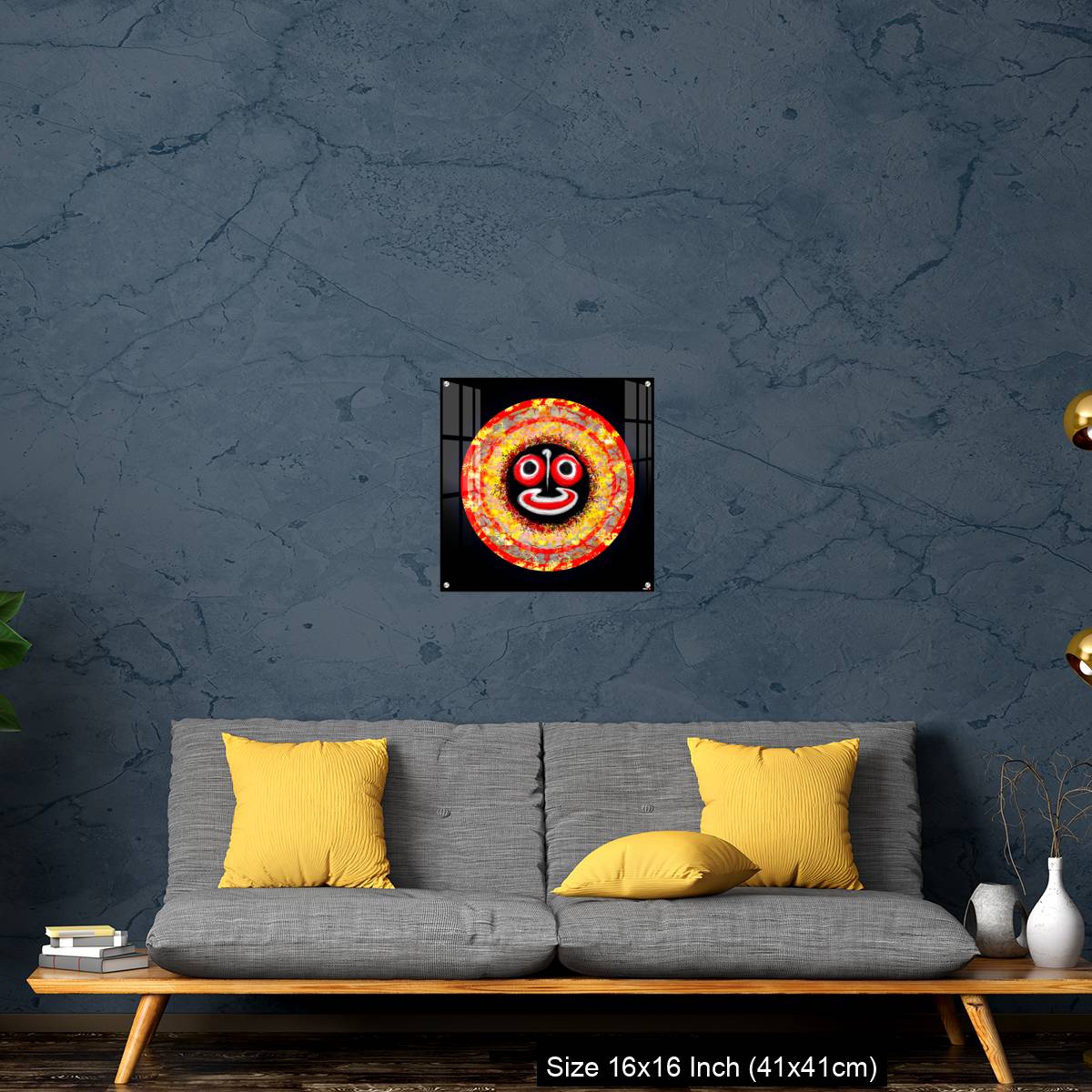 OMGs Acrylic Wall Decor – Image of Lord of the Universe - Hindu God Sri Jagannath - Image 28
