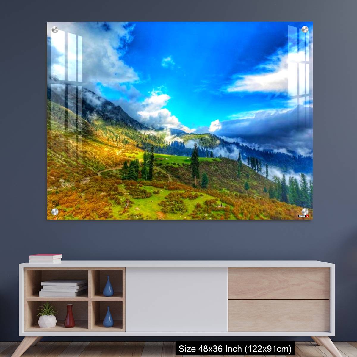 OMGs Acrylic Wall Decor – this is heaven beautiful landscape amazing colors of nature