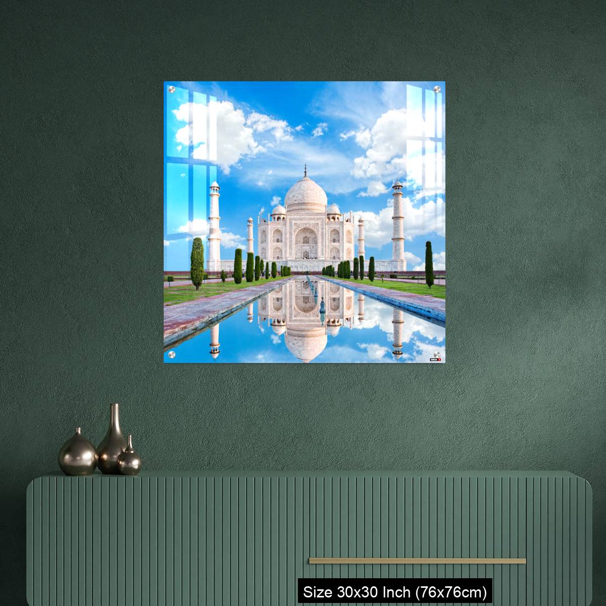 OMGs Acrylic Wall Decor – Amazing view on the Taj Mahal in sun light. - Image 2