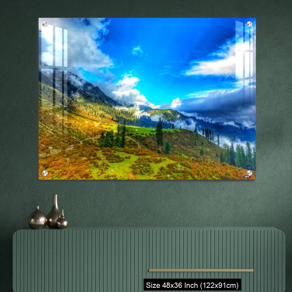OMGs Acrylic Wall Decor – this is heaven beautiful landscape amazing colors of nature - Image 2
