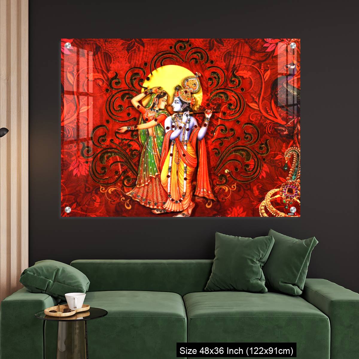 OMGs Acrylic Wall Decor – Radhey krishna - Image 4