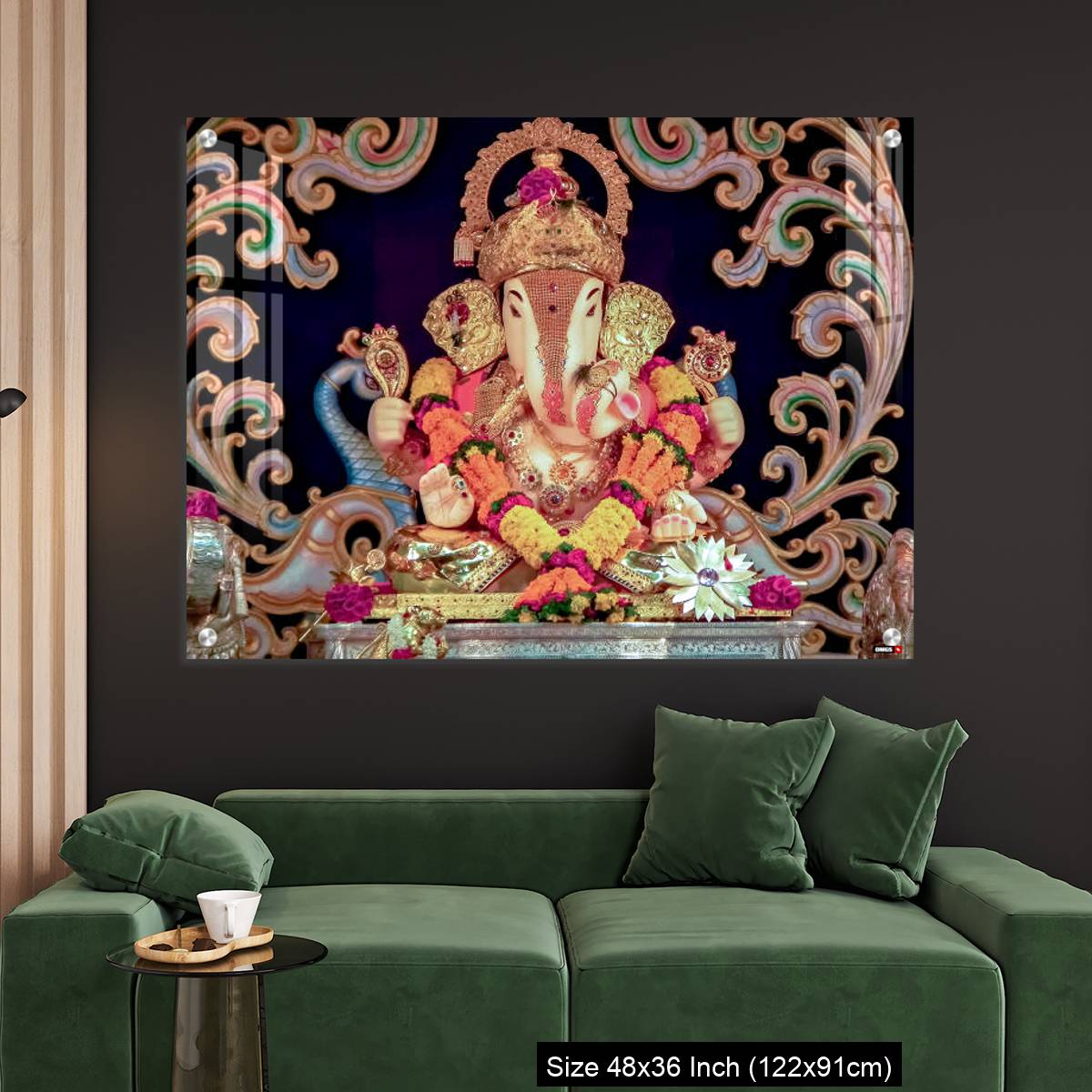 OMGs Acrylic Wall Decor – Hindu God Ganesha in Pune, India. - Image 4