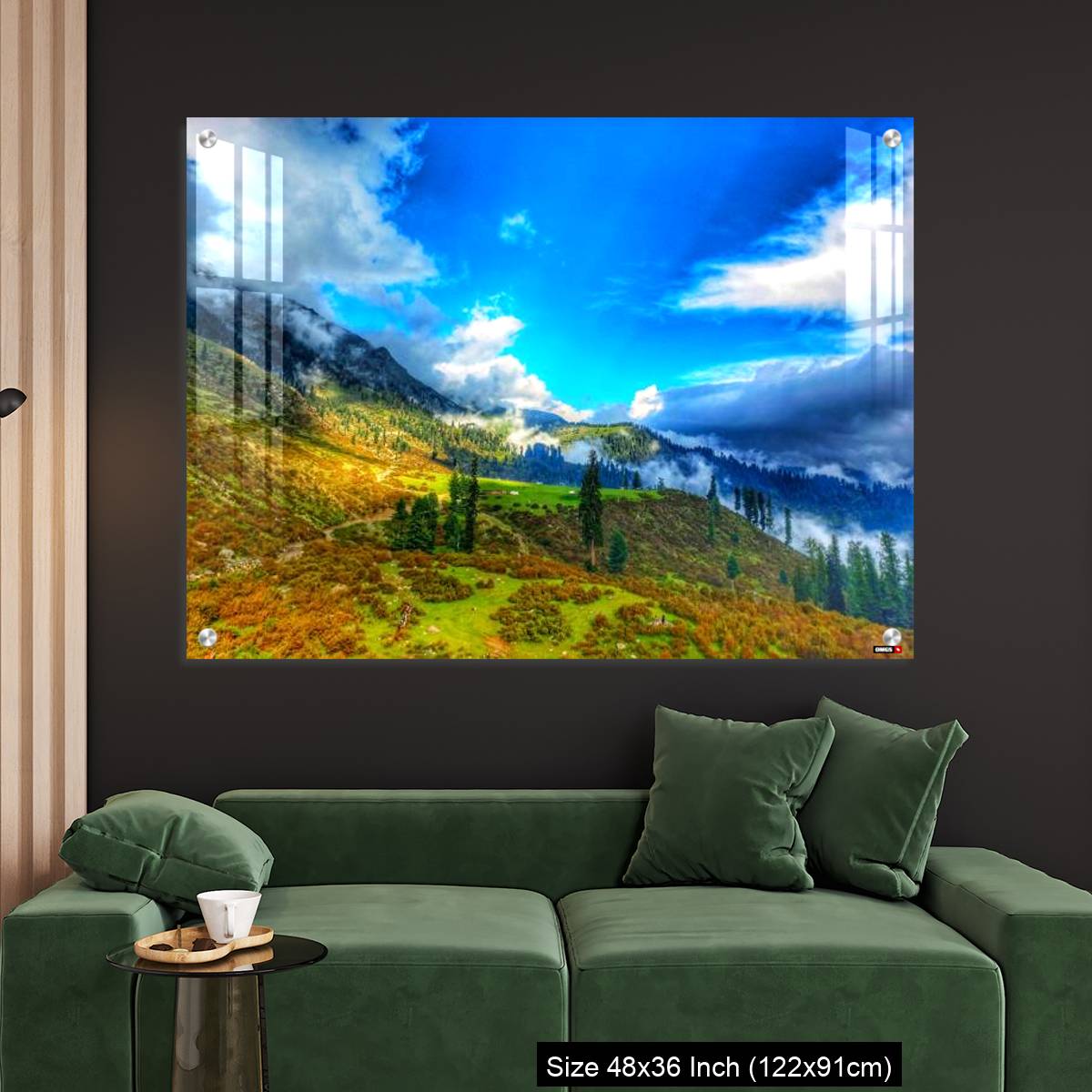 OMGs Acrylic Wall Decor – this is heaven beautiful landscape amazing colors of nature - Image 4