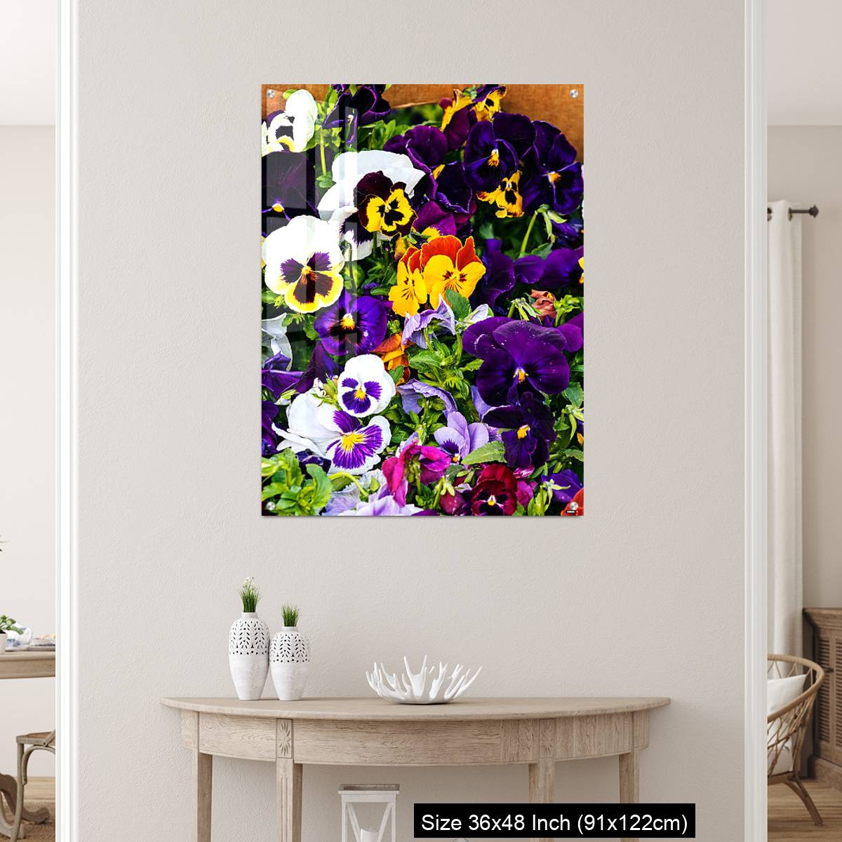 OMGs Acrylic Wall Decor – Colorful flowers - Image 5