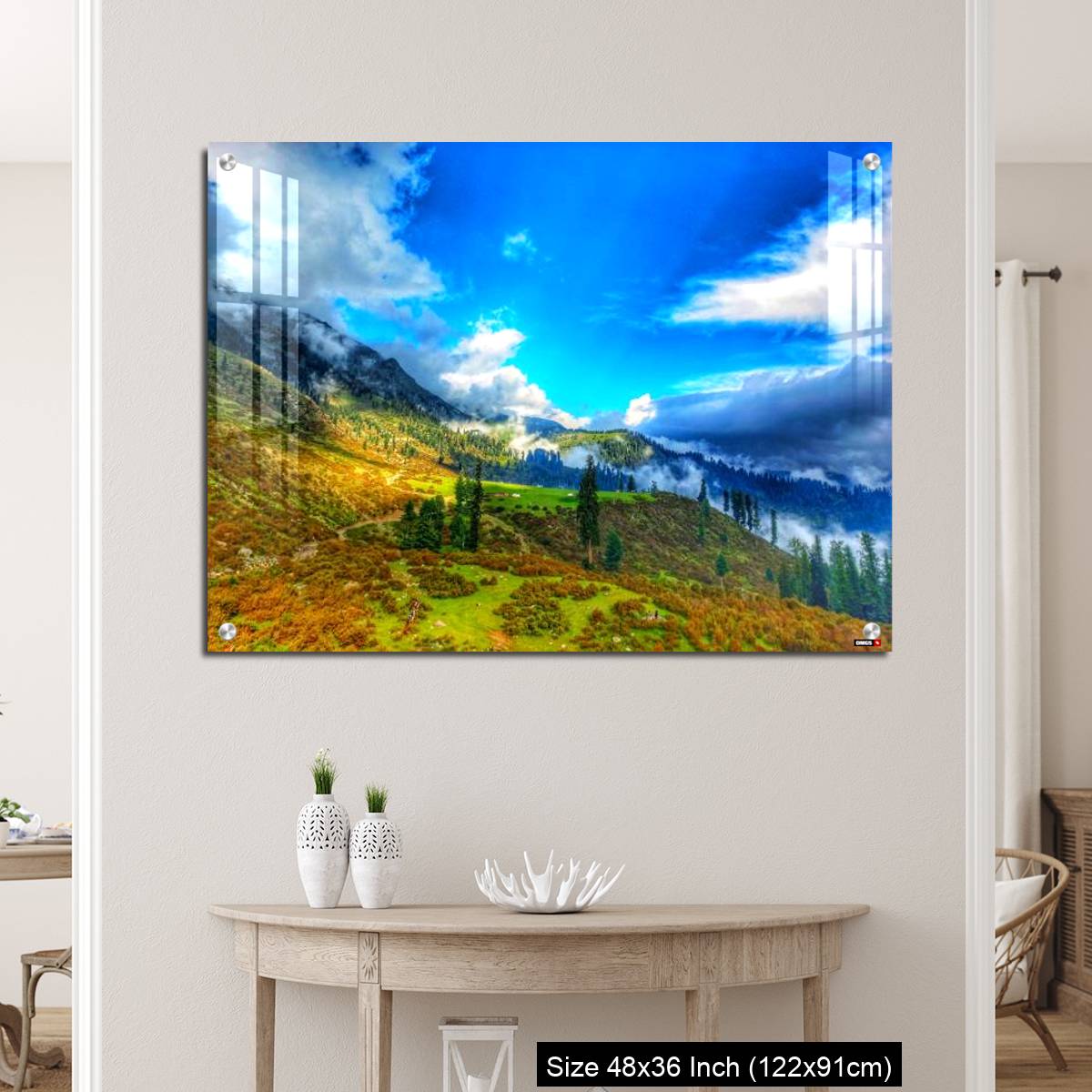 OMGs Acrylic Wall Decor – this is heaven beautiful landscape amazing colors of nature - Image 5