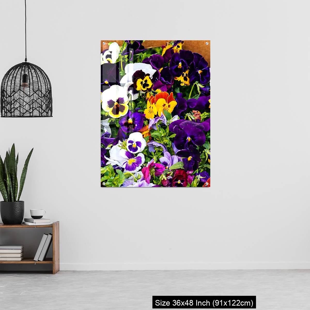 OMGs Acrylic Wall Decor – Colorful flowers - Image 6