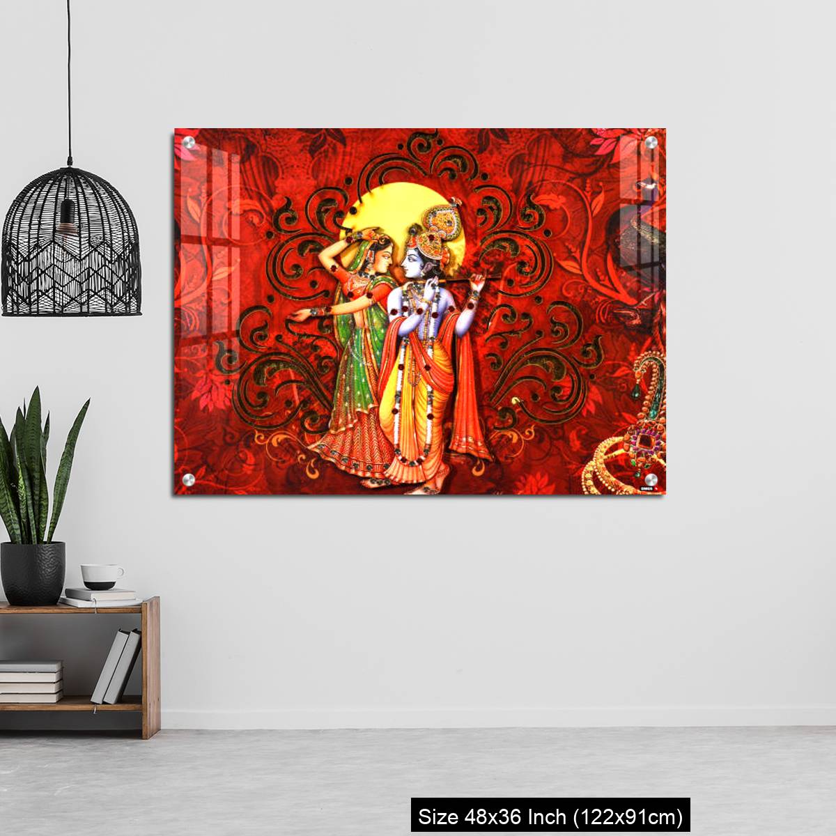OMGs Acrylic Wall Decor – Radhey krishna - Image 6