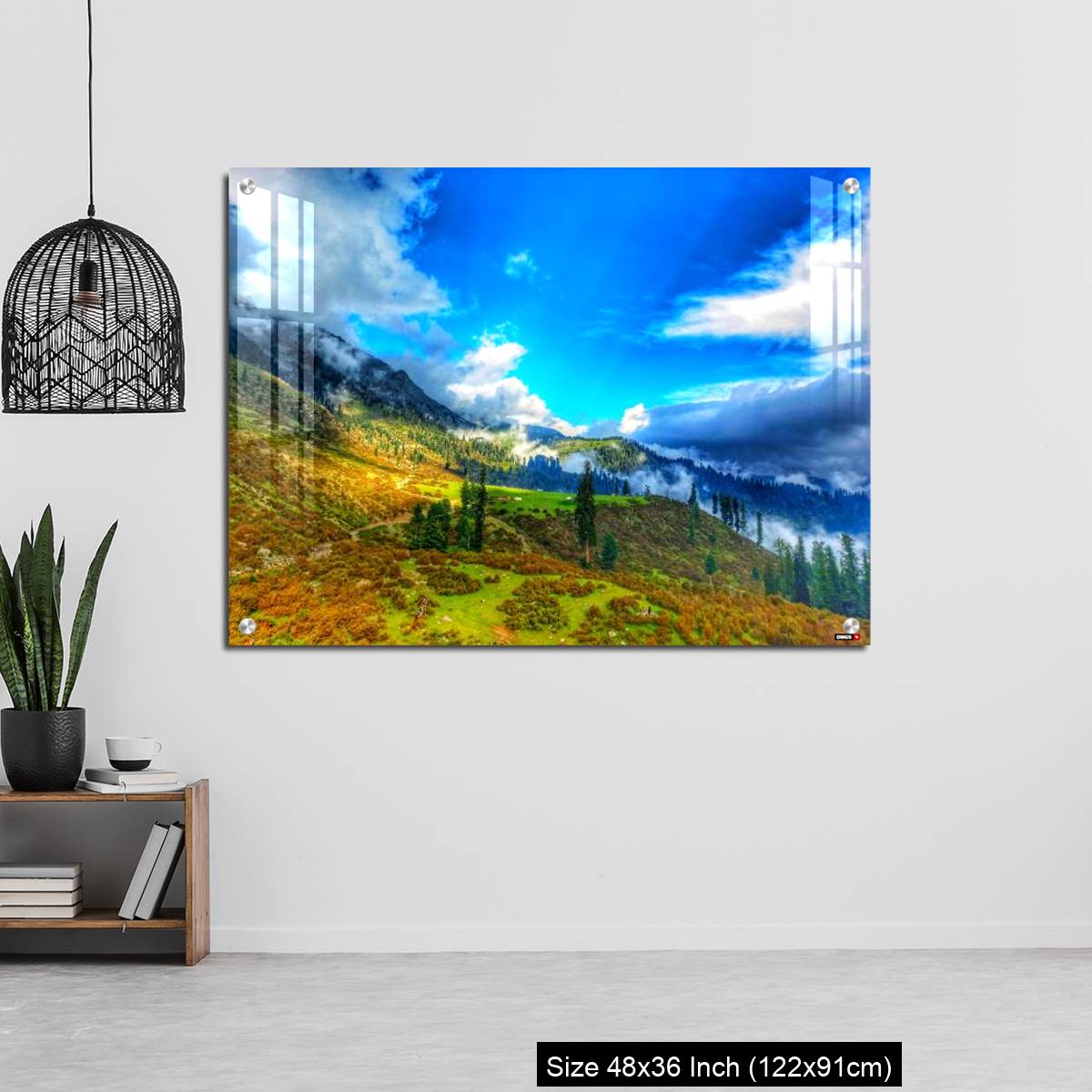 OMGs Acrylic Wall Decor – this is heaven beautiful landscape amazing colors of nature - Image 6